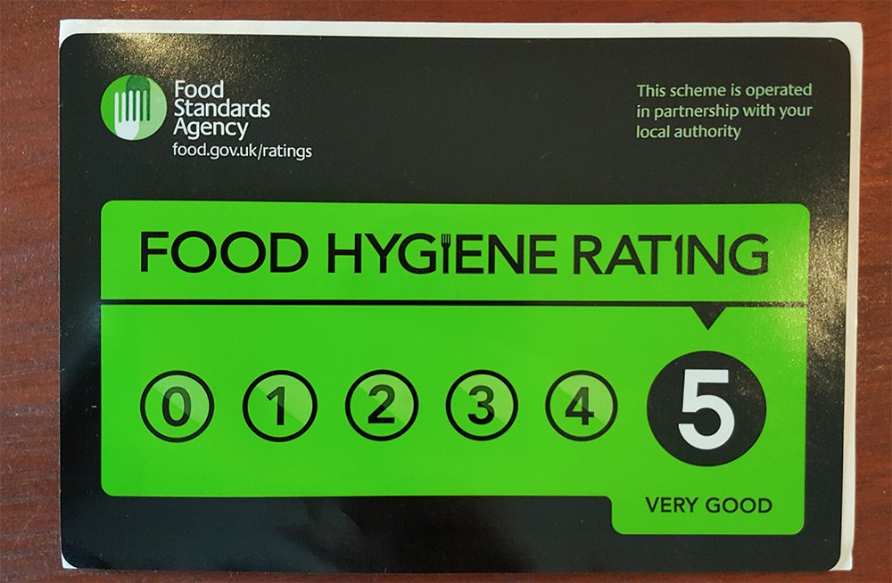 #Didyou know? We've got a food hygiene rating of 5 - Wow! Check out our menu: ow.ly/BfZN30nbNeO #Sheffieldissuper #Barnsleyisbrill #Uksmallbiz #Yorkshireis #gintonic #ginandtonic #Ukgin #glutenfreesheffield #foodies #food #cooking