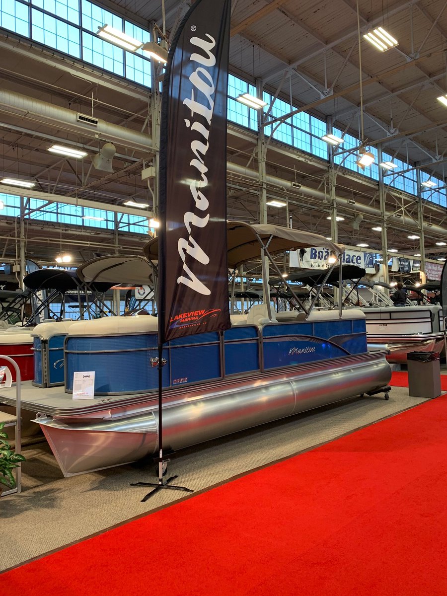 We were rocking in Indy this weekend 😎 #boatshows