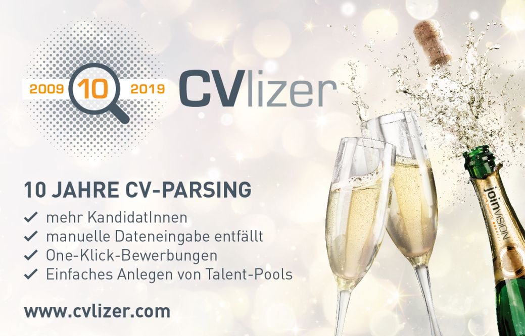 jobcloud_hrtech's tweet image. „Vive la CVlizer! Pflicht für #Recruiter und #Talentmanager: Expofestival @TALENTpro_de. 10 Jahre #CVparser CVlizer: “ bit.ly/2GPSDZe