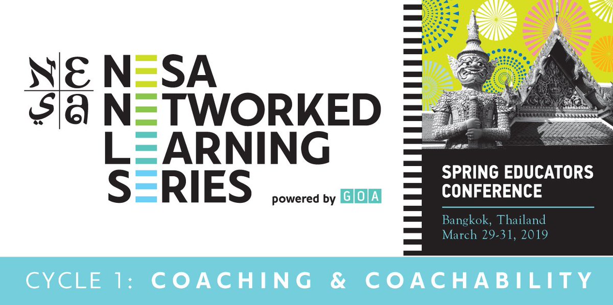 nesachat's tweet image. Introducing the NESA Networked Learning Series, powered by @GOAlearning
Learn more! bit.ly/nesanetworkedl…

Sign up for #networkedlearning, #extendedlearning, #coaching and #professionaldevelopment.

Early-bird fees until February 20 - register via SEC: bit.ly/nesasec19regis…