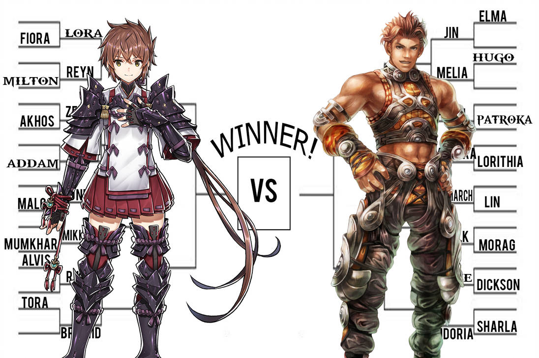Digi on X: Xenoblade Chronicles Character Tournament Match #17: Lora vs.  Reyn #XenobladeChronicles2 t.coPneAc52wjW  X