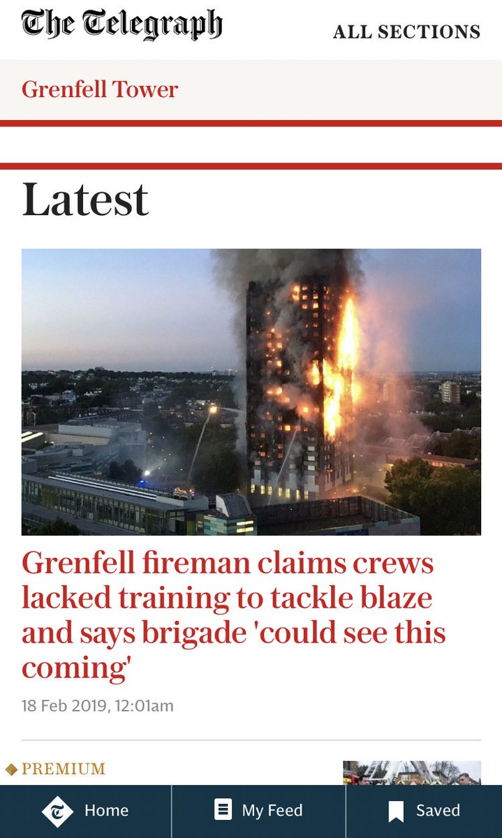 SamLinton32's tweet image. More lazy reporting from the media. Come on people!! How difficult is it to address us by our correct title?! The term firefighter has been common for so many years, there is no excuse anymore! @Telegraph should be correcting this headline ASAP! #firefighter #lazyreporting