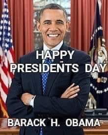 #HappyPresidentDay 🇺🇸#44thPresident #BarackObama  #PresidentDay #PresidentBarackObama #PresidentObama #Obama #HappyPresidentDay #Obama44 #BlackHistoryMonth #AfricanAmericanHistoryMonth #ObamaLegacy #ObamaHistory  #ObamaFoundation #ObamaLibrary