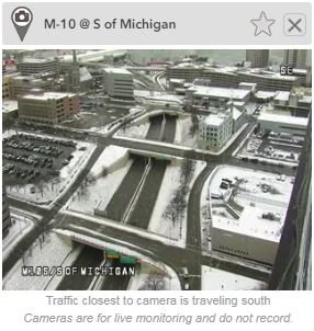Detroit Traffic Management Center (@detroit_tmc) on Twitter photo Current road conditions in downtown area - wet roads, low volumes. This screen shot is from mi.gov/drive, maintained by our friends at <a href="/MDOT_MetroDet/">MDOT - Metro Detroit</a>. This website is a great informational source for incidents and construction on all MDOT routes. #DetTraffic Current road conditions in downtown area - wet roads, low volumes. This screen shot is from mi.gov/drive, maintained by our friends at <a href="/MDOT_MetroDet/">MDOT - Metro Detroit</a>. This website is a great informational source for incidents and construction on all MDOT routes. #DetTraffic