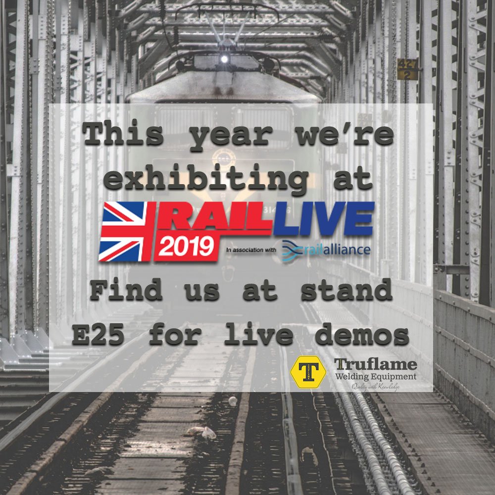 truflamewelding's tweet image. Just a reminder that we will be at #RailLive in June this year! Showcasing live demos of our NEW Rapid #RailSaw 

ow.ly/Hb4c30nJUDm @railliveuk @therailalliance