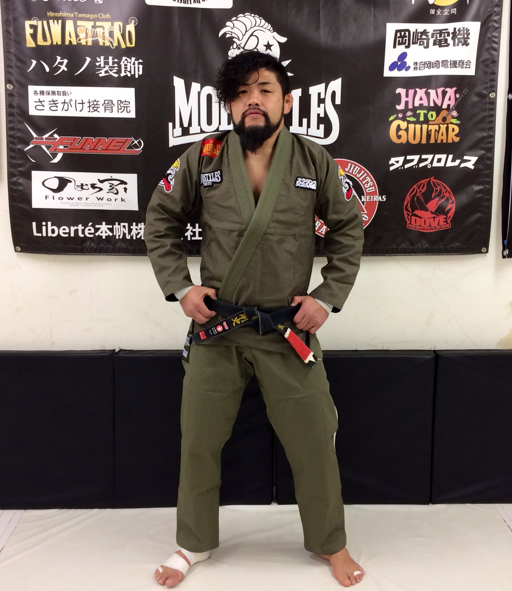COBRA × LUTADOR 柔術着ブラックSPECIAL MODEL