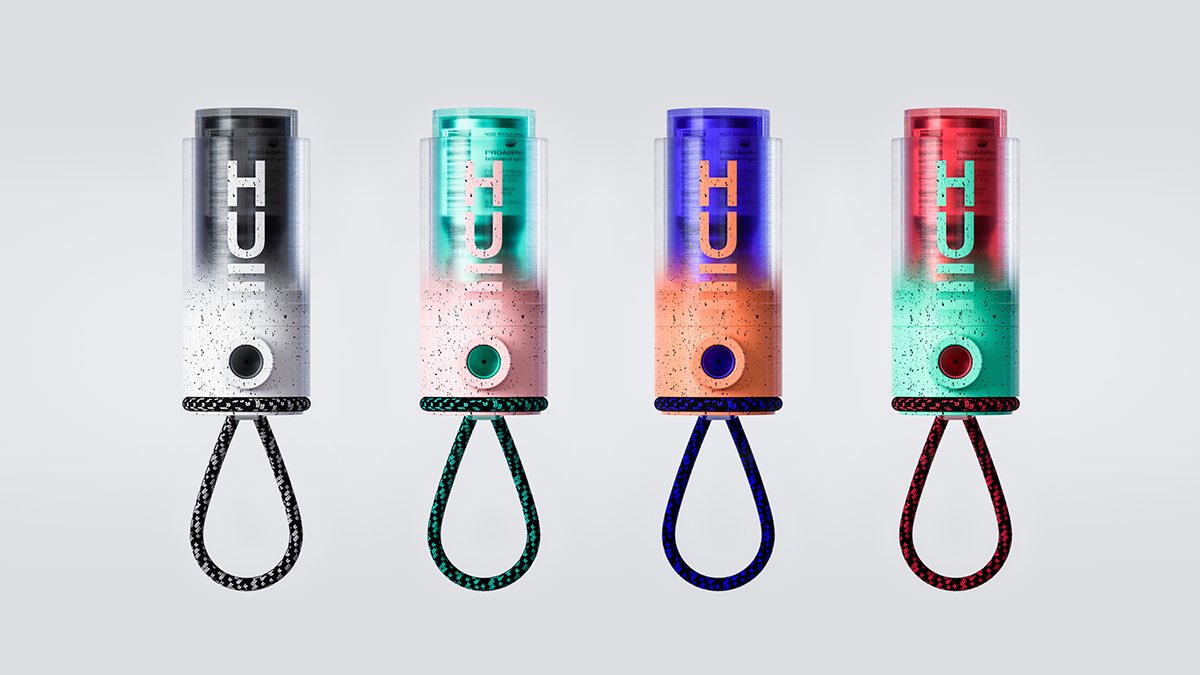PENTAWARDS's tweet photo. Hue is a concept for a multi-dose inhaler that makes a bold statement instead of being a source of self-consciousness. Design by @_zarki_  #Packagingdesign #Packaging #Design #Designstudio #Pentawards https://t.co/SLmJd711st