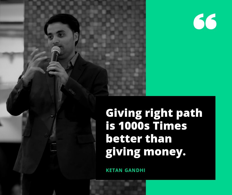 Giving right path is 1000s Times better than giving money
#rightadvice #MotivationalQuotes #coachketang #lifequotes .