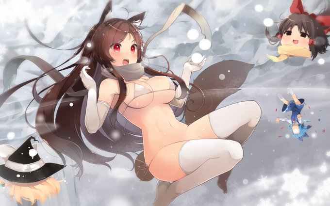 犬喜べないぐらいさむい #東方 #今泉影狼 https://t.co/izd1lU4TRR 