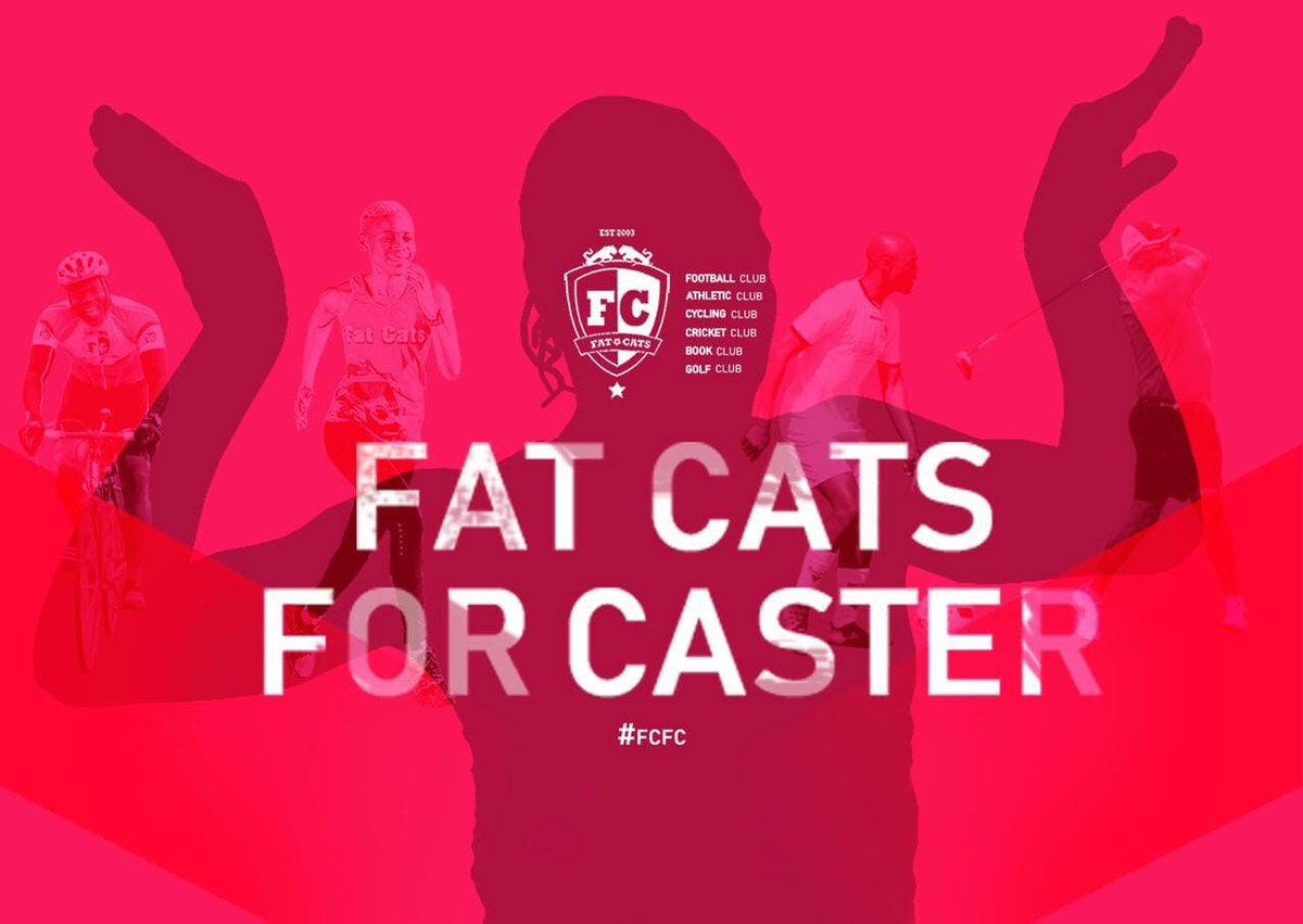 cherrie_e_fit's tweet photo. Today is that day when we pledge allegiance to our golden girl; when we stand side by side with our Shero.
Today is that day when we say enough! We are the Fat Cats and we are #ForCaster #FCFC #WinOrDieTrying https://t.co/jrqNaUNemU