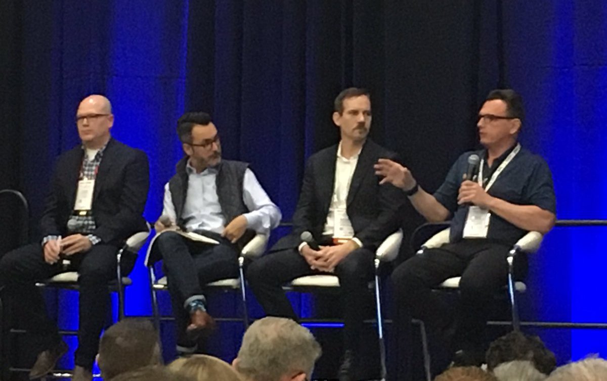 Scott Cannon, CEO of <a href="/BigRentz/">BigRentz</a>, at the @ARARentalShow discussing how data and analytics is the driving force behind BigRentz.