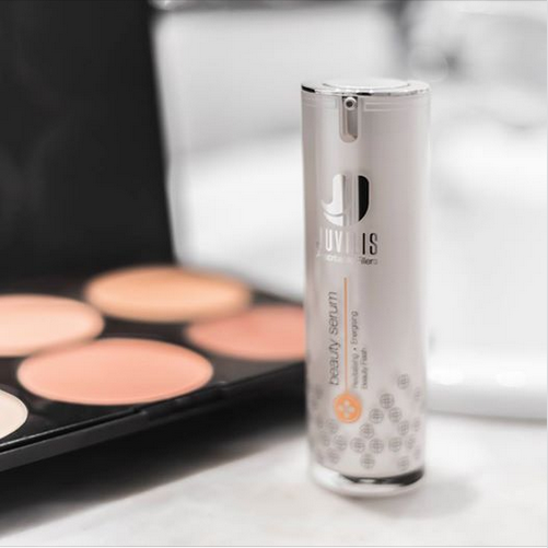 juvilis's tweet photo. BEAUTY SERUM Serum flash de belleza instantánea. Contiene el exclusivo relleno transdérmico Phosphatrans que vehicula el resto de principales activos de nuestra fómula a mayor profundidad. #BeautySerum #Antiedad #Lineafacial #RellenosAbsorbibles #JuvilisCosmetics #Innovación https://t.co/dHbjr3dPz1