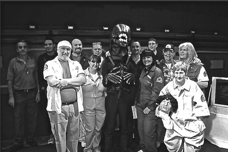 alienonstagedoc's tweet photo. ALIEN is 40 and FUNNY! Get ready for our new trailer and Kickstarter. Please SUBSCRIBE FOR UPDATES https://t.co/cP22RTIF90 #alienfanart #alienonstagedoc #amdram #comedy #scifi #Alien #Documentary #Kickstarter https://t.co/7no22CjdjF