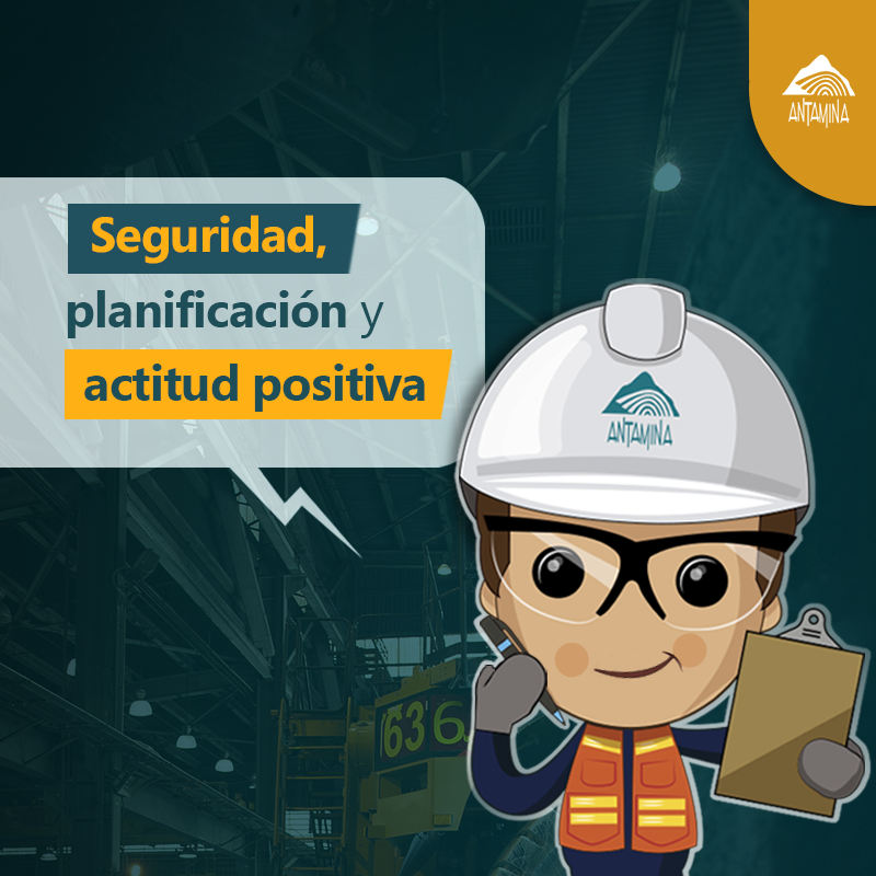 Antamina_Peru's tweet photo. Es el consejo que nos da #Antito para iniciar esta semana 🙌😃. https://t.co/kuE6M7HfsT