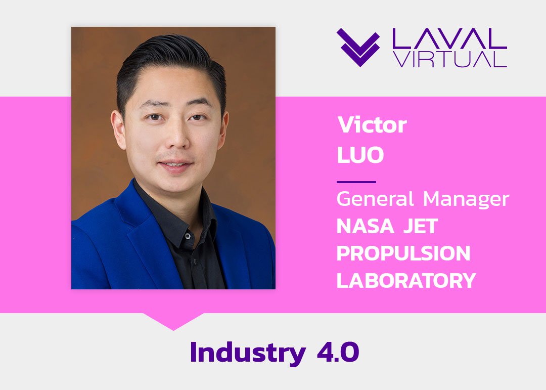 lavalvirtual's tweet photo. [#Speaker 2019] @victorocks, General Manager @NASA Jet Propulsion Laboratory will be speaking about bringing outer space into the office space on March 21 in the VRtical Room at #LavalVirtual2019 ! Get your full pass: https://t.co/88Be88a9tG https://t.co/mKWBVoyqrs
