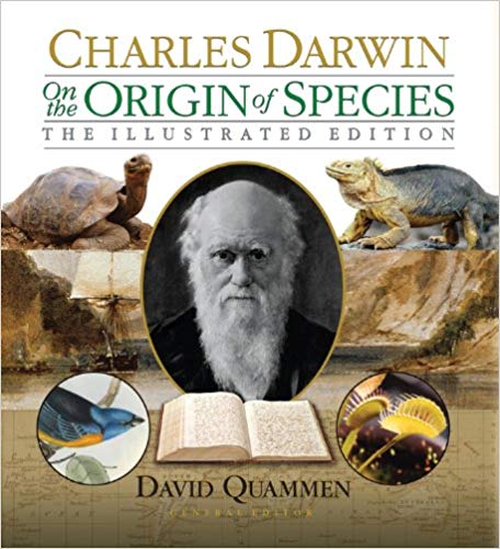 One of the GREAT versions of  #OriginOfSpecies is the 2011  #Illustrated edition edited by the esteemed  @DavidQuammen - While  #Origin is more easily read than most think, this illustrated version with over 300 illustrations is a GEM!  #evolution