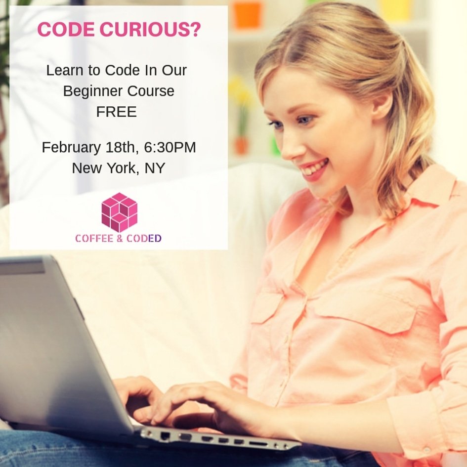 mayatalkstech's tweet image. TONIGHT @galvanize NYC!
Spend President's Day learning to code with me and a room full of badass ladies!
#introtocode #webdev #womenintech #coffeeandcoded