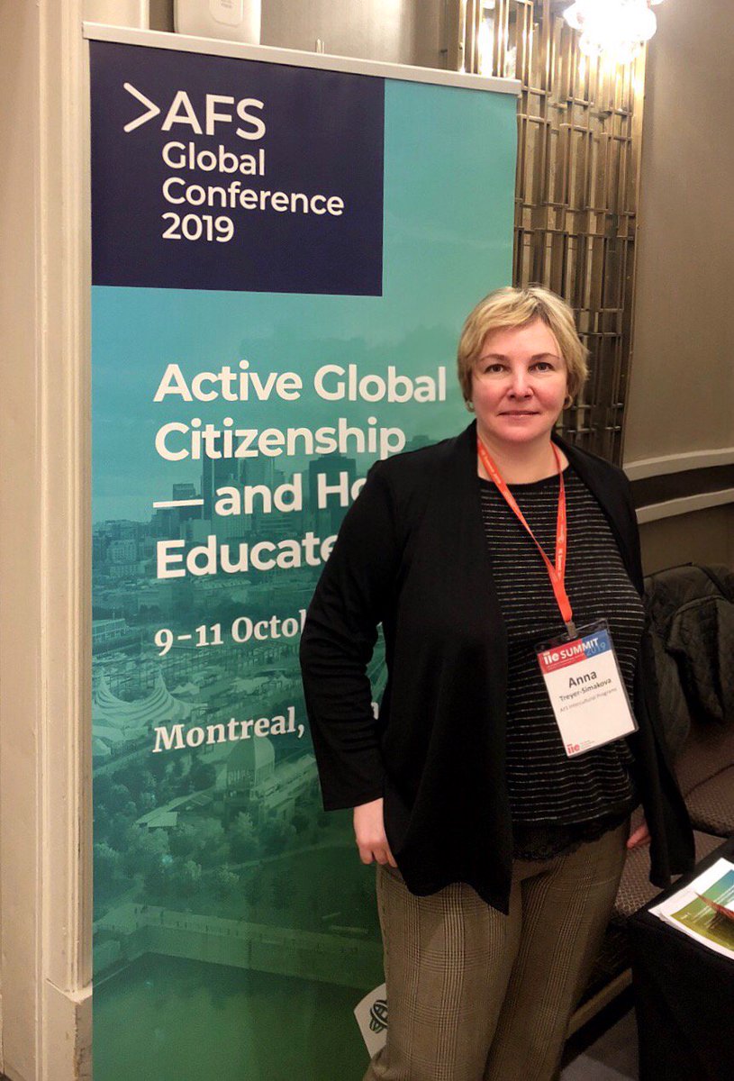 Ready to speak with international educators about #afscon and #globalcompetence @ the #IIESummit2019