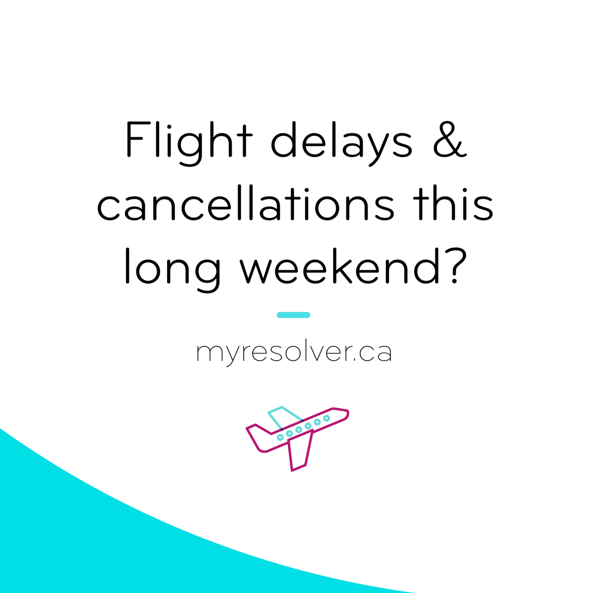 ResolverCanada's tweet photo. Travelling to see family or friends this long weekend but got caught up with airline issues? https://t.co/Zv6HyvCGm9 can help ✈️
⠀⠀⠀⠀⠀⠀⠀⠀⠀⠀⠀⠀
#loveresolution #consumercare #complaints #resolution #familyday #longweekend https://t.co/vt500xfiek