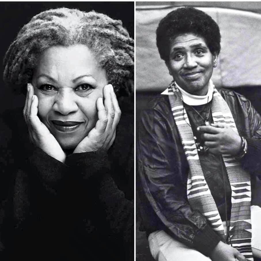 Happy birthday, Toni Morrison and Audre Lorde, both born on this day. Legends! 