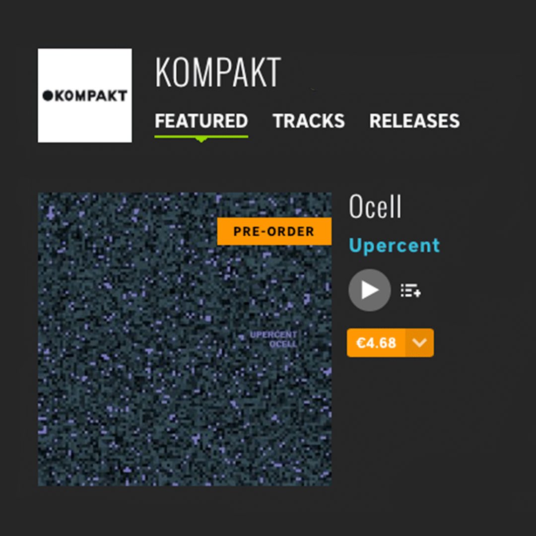 Upercent (@upercent) on Twitter photo After a long wait I can finally announce my next EP on <a href="/KOMPAKTREC/">KOMPAKT RECORDS</a>
Out March the 15th! ❤️ After a long wait I can finally announce my next EP on <a href="/KOMPAKTREC/">KOMPAKT RECORDS</a>
Out March the 15th! ❤️