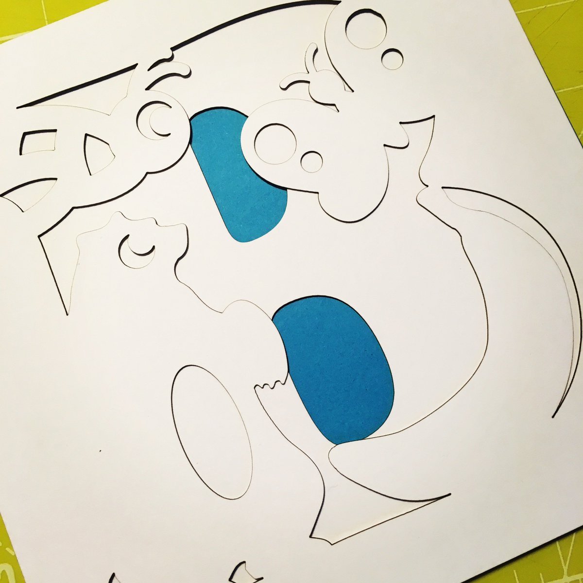 DesignBySource's tweet image. Currently in development... Colour-in Layered Papercut Kits for Kids! LOTS of exciting new products coming soon! #lasercutting #newproducts #wip #colourinkits #kits #papercut #themakerydunbar #kids