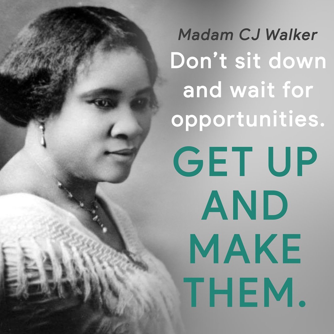 Madam CJ Walker is known as the first female self-made millionaire in the US. A philanthropist, activist, and business woman, Madam CJ Walker would use her wealth to inspire and promote future generations in their endeavors for racial equality and economic stability.