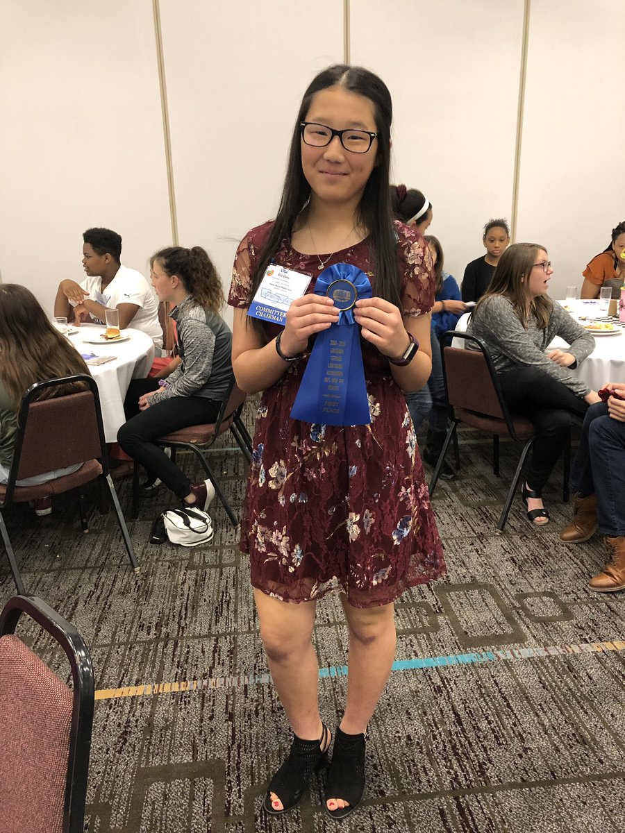 kristy_sturm's tweet photo. Proud of our EAM students! LTLA conference- success! #LTLA #middlegrade #library https://t.co/crbeYRNkkX