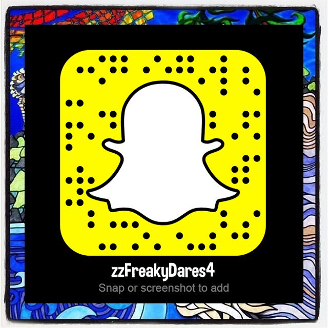 hey yo! Someone snapchat me, my snap name is "zzfreakydares4". I'm bored lol