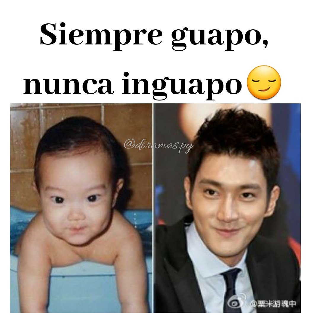 Pues desde bebé ya era hermoso ...#siwonchoi #siwon #superjunior #elf #kpop...