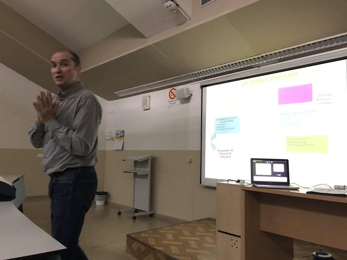 iberisTICs's tweet photo. seguimos con el seminario sobre enseñanza e innovación de L. M. Santos Unamuno @SantosPortnoy en el #mufpes de la @infouex https://t.co/QColiDUYeR