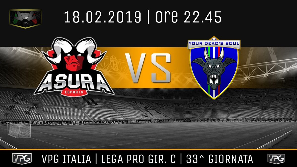 YourDeadsSoul's tweet photo. ⚽ MATCHES DAY
🕙 Ore 21.45
🏆 @VPGChampNorth @OfficialVPG
📊 Championship North
7️⃣ Giornata
🆚 #EsportsWolves
🕙 Ore 22.45
🏆 @VPG_Italy @OfficialVPG
📊 Lega Pro Gir. C
3️⃣3️⃣ Giornata
🆚 @AsuraProClub
Le formazioni nei commenti..
Powered by @UtopiaMulti https://t.co/2Q21Ciberl