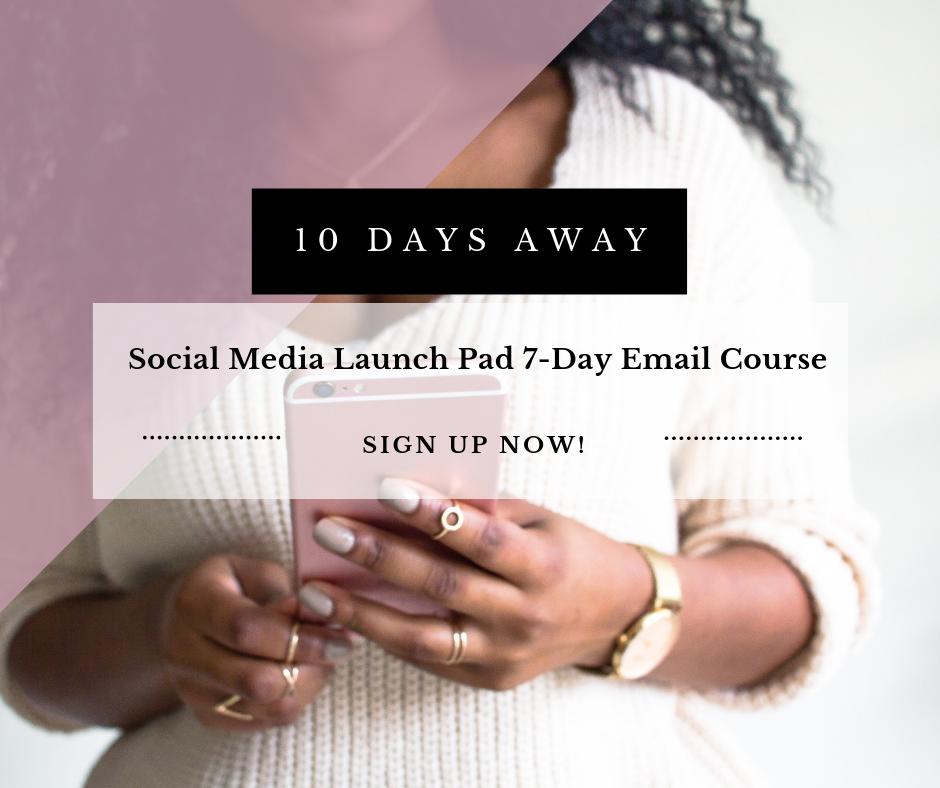 CleverMeCo's tweet image. Are you enrolled in Social Media Launch Pad 7-Day Email Course? For a limited time only, enrollment is 50% off until Feb. 27. Sign up now for our exclusive offer: clever-me.co/launchpad.
