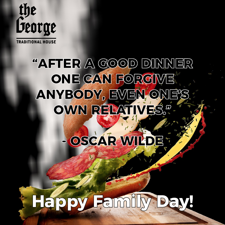 We hope you enjoy today and the family togetherness. Try to avoid the food fights! #familyday #foodfight #okotoks