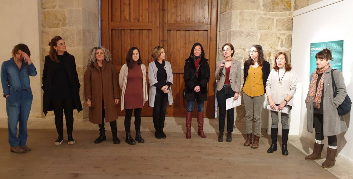 culturacyl's tweet photo. #Versionadas, una reflexión sobre la violencia de género a través del arte, organizada por #Lasquehabitan y la @oficial_mcip, en la Casa Junco de #Palencia hasta el 12 de marzo #exposición https://t.co/qvxkO3um6z https://t.co/TUA16EGgWD
