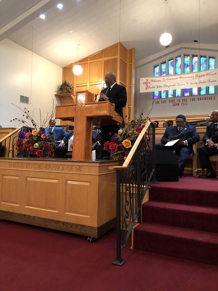 pasralphwest's tweet image. Congratulations to Rev. John Foster, Sis. Anita, and Outreach Missionary Baptist Church as you begin your journey as pastor and people. We’re praying for you #beencouraged