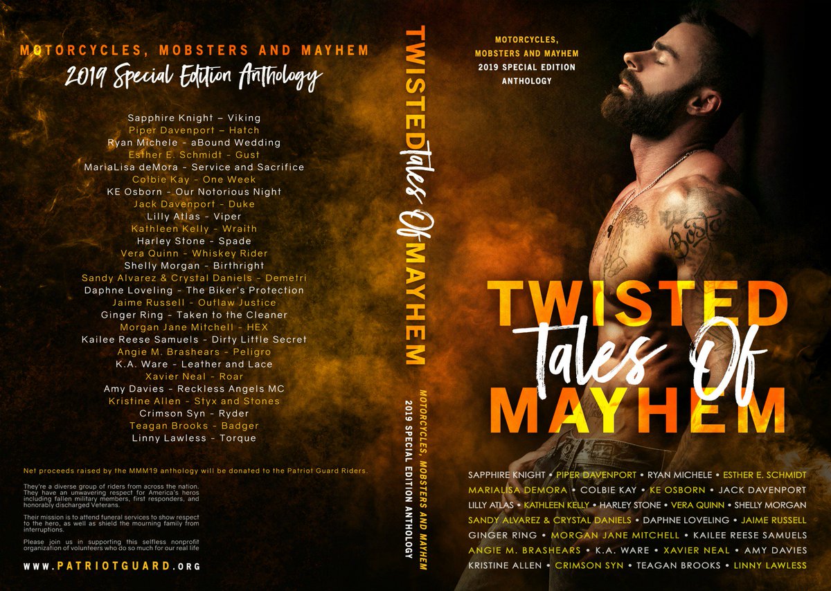 mommasaystoread's tweet photo. Coming #March18
#TwistedTalesOfMayhem
#MotorcyclesMobstersAndMayhem2019
#SpecialEditionAnthology
#VariousAuthors #RomanticSuspense
#CTCoverCreations #DarrinBurks
@GiveMeBooksPR @sapphireknight3
https://t.co/Rdr92OsGzz https://t.co/P2f3XVJJ26