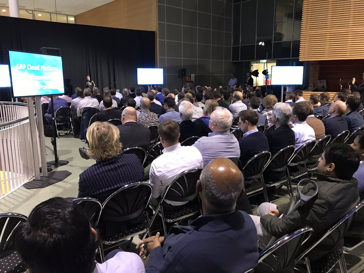 brnvld's tweet image. Great turnout at SAP Cloud Platform NL Community enablement kick-off! #SAPcpNL #SAPPartnerEdge