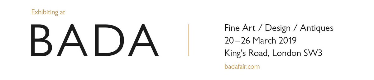 Counting the days to <a href="/BADA1918/">The British Antique Dealers' Association</a> Fine #Art, #Design and #Antiques #Fair coming up next month in #London! Come visit our booth from 20 to 26 March to admire the greatest selection of our available #artworks 
For more info visit johnadamsfineart.com/artists/