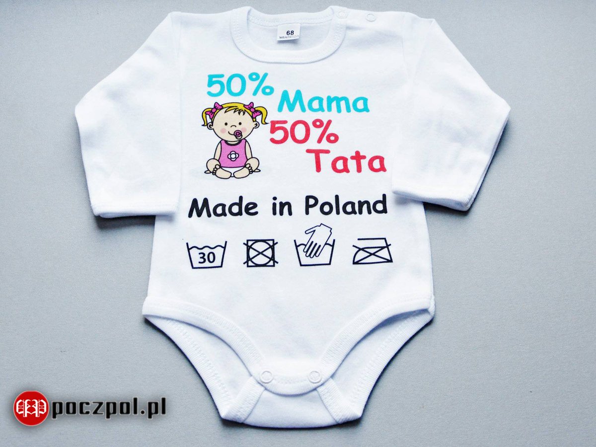 poczpol's tweet photo. Body 50% Mamy 50% Taty

#bodziak #bodyniemowlęce #bodydzieciece #body   #Macierzyństwo #mama #dziecko #ubrankaDlaDzieci #ubrankaDlaNiemowląt #fashionkids  #niemowlę #polskamama #newborn  #babyclothes #babyshop #babygirl #babyboy
#ubranka #niemowlę #poczpol #ciąża #bedemama https://t.co/FhBaMpuAty