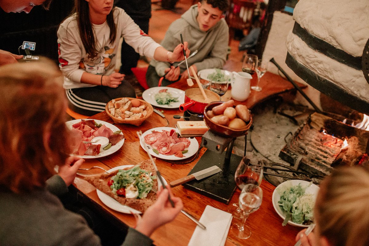 An alpine feast to feed the soul 🍷#RISE2019