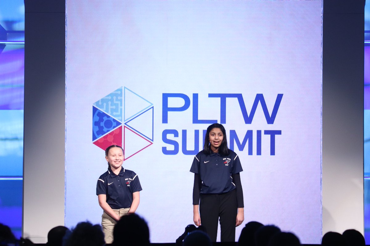 “You learn more from failing than succeeding.” “We get to design, but then we get to build it and see it happening.” “Sometimes working together can be a challenge, but my teachers and PLTW have taught me to be a better collaborator.” - Students from <a href="/RPERockets/">Rosa Parks Rockets</a> #PLTWSummit