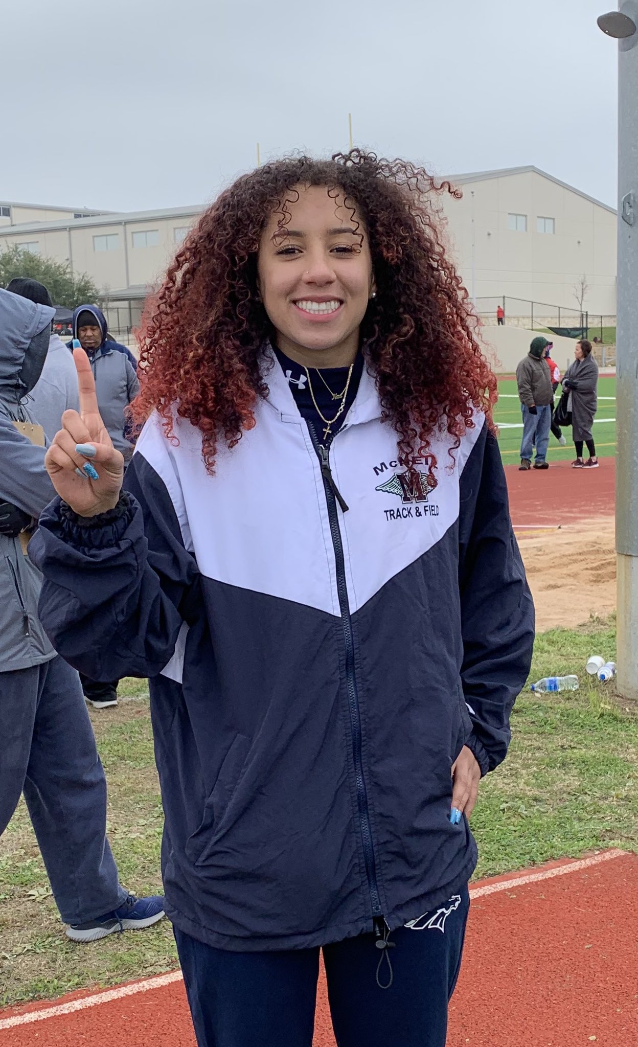 McNeil Track on Twitter "Junior Kali Garrett of McNeil kickoff 2019