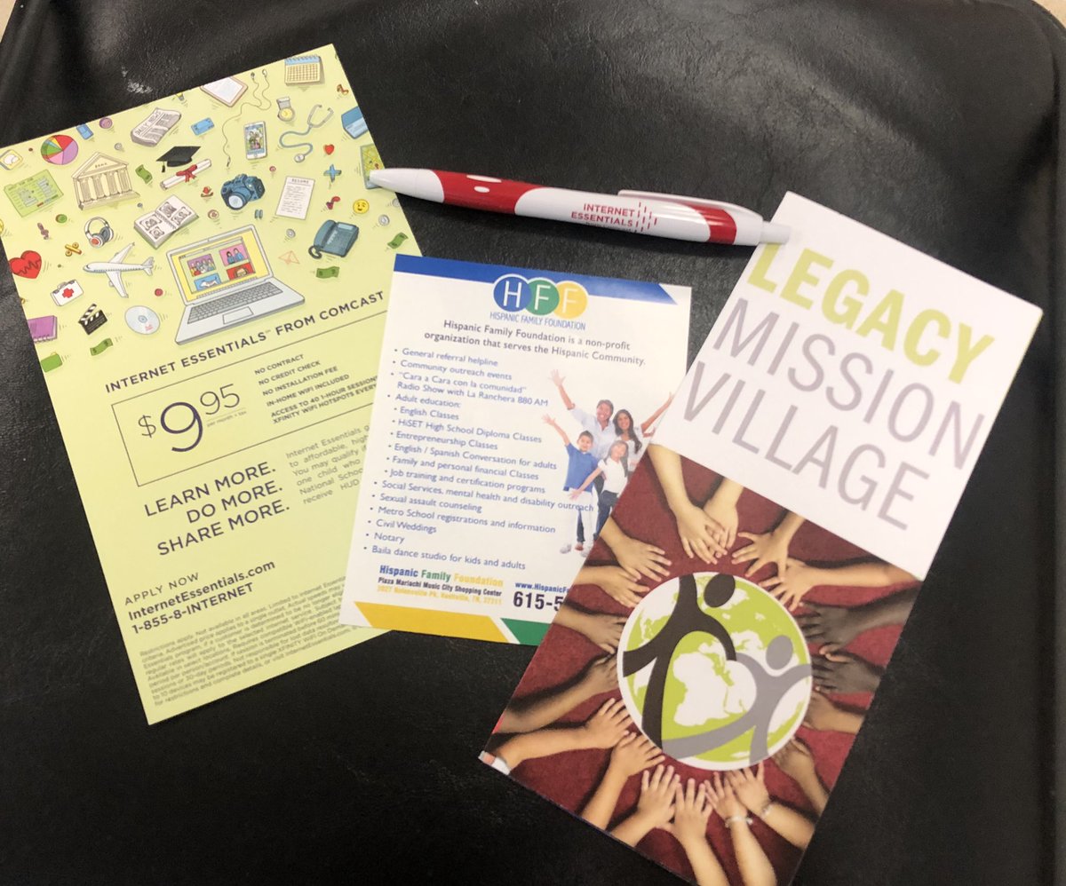 kimsasserhayden's tweet photo. Getting excited for our professional development session on collaboration with @OvertonMNPS teachers &amp; our partners at Legacy Mission Village and @HispanicFamFnd! https://t.co/LsTy8tWWsl