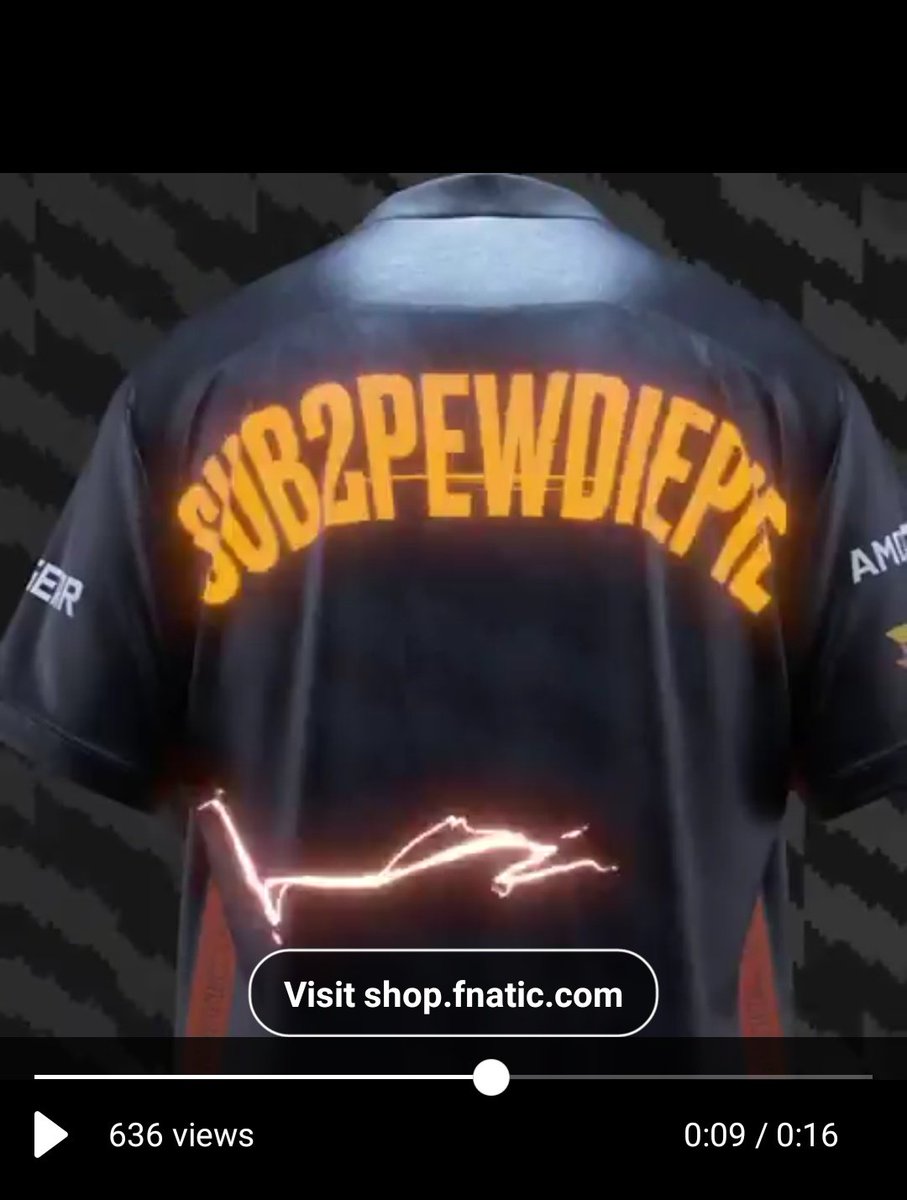 fnatic custom jersey