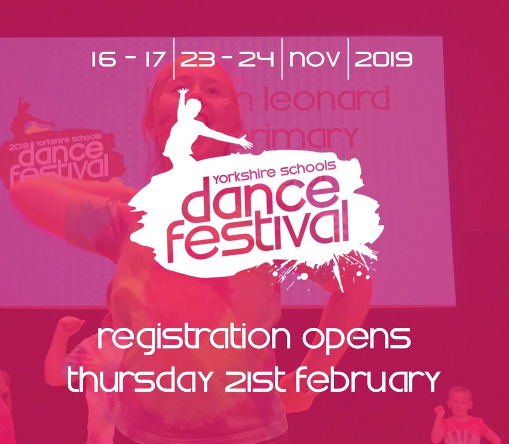 Yorkshire Schools Dance Festival (@YorksDanceFest) on Twitter photo 2019-02-18 18:28:11