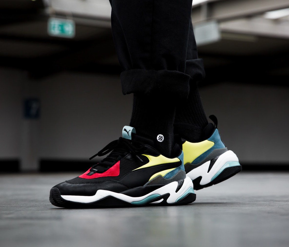 puma thunder spectra marron