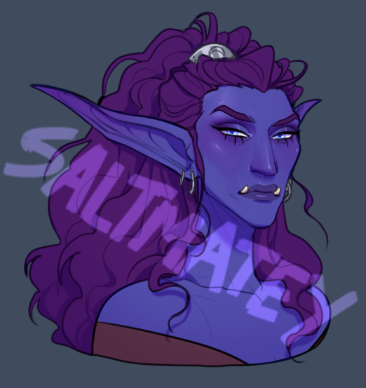 saltmatey's tweet photo. troll+night elf= revival of the dark trolls. nightborne models would be great for rping a half-troll #nightelf #kaldorei #troll #halftroll #halfelf #worldofwarcraft #WoW #365characterchallenge If this concept resembles a character of yours, I apologize! It wasn't intentional https://t.co/zj36jF8ldd