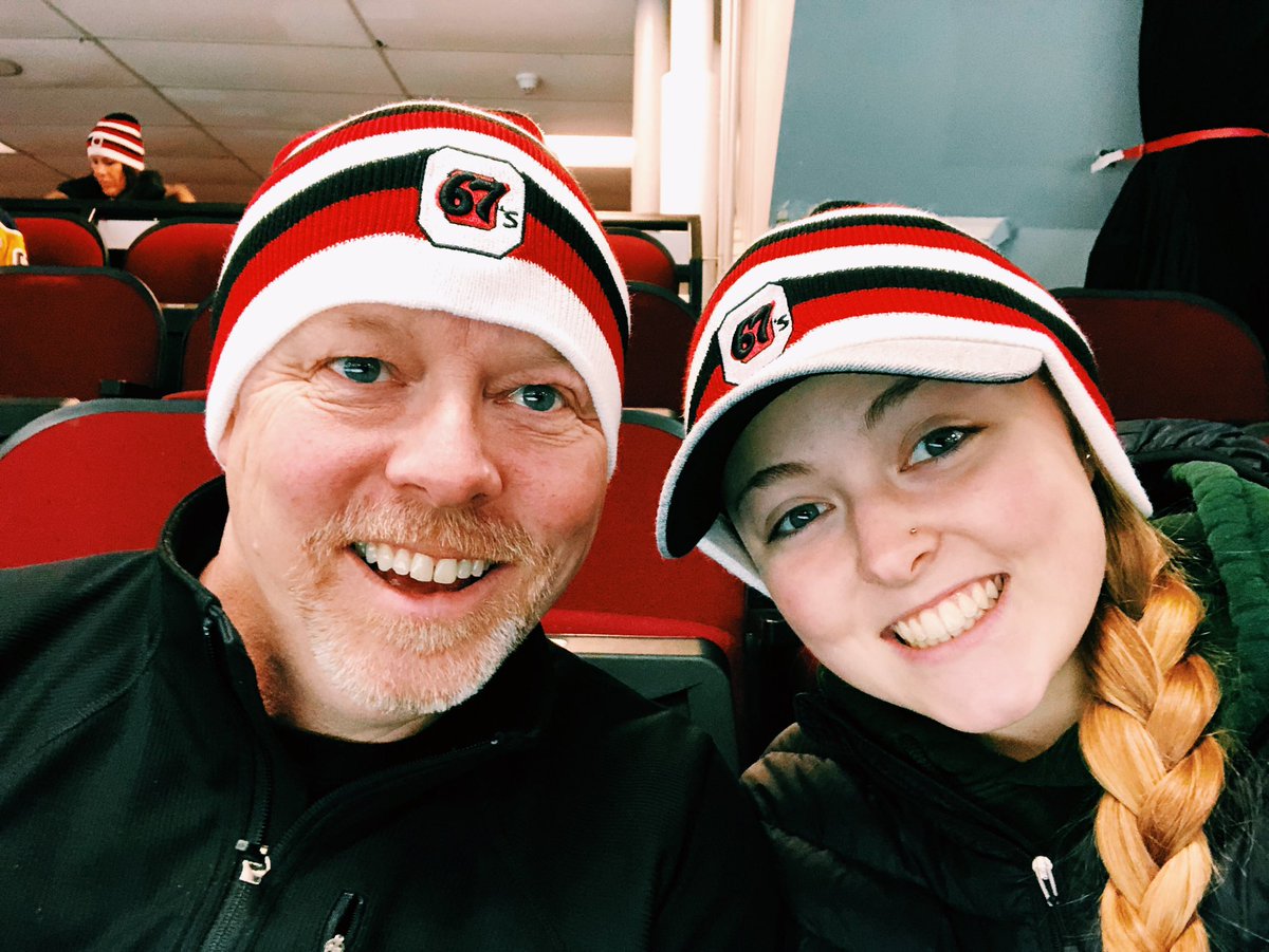EdieJon41's tweet photo. Awesome hats at the @Ottawa67sHockey game! #allconnected #67hockey https://t.co/NmK4jK5hhs