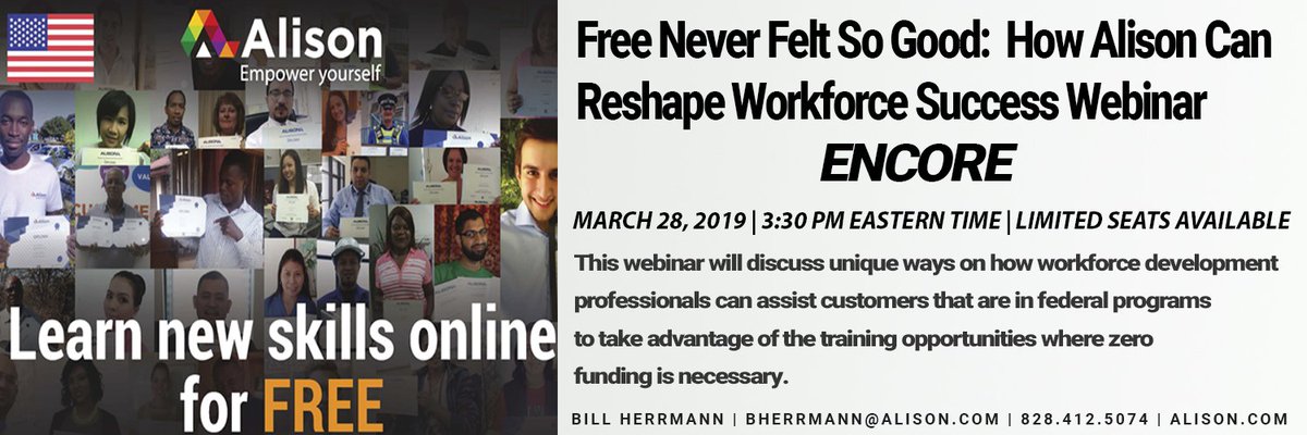 a_alisonu's tweet photo. We are offering an encore webinar on March 28th since the webinar for March 7th filled up in 24 hours. So click this link to register for this FREE webinar! https://t.co/UhaIH6sefn https://t.co/50XoYMjtve